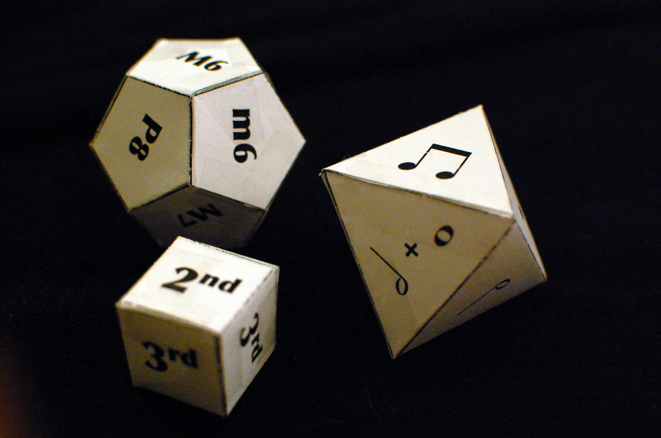 printable musical dice color in my piano