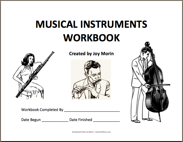 instrument families printable