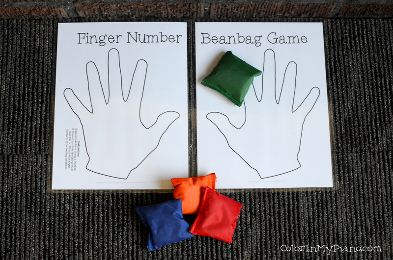 A Finger Number Board Game For Primer Piano Students