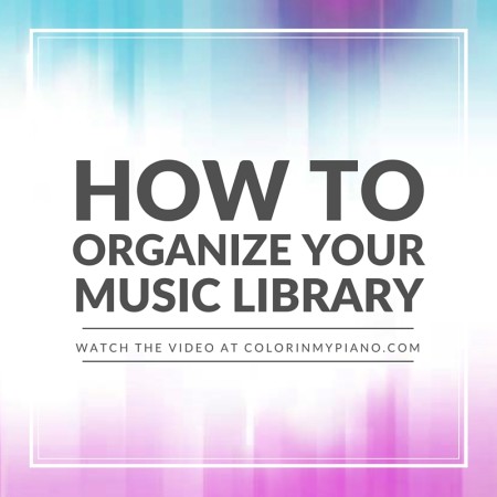 organise your music