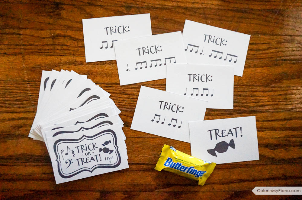 Trick-or-Treat! Rhythm Game – Color In My Piano