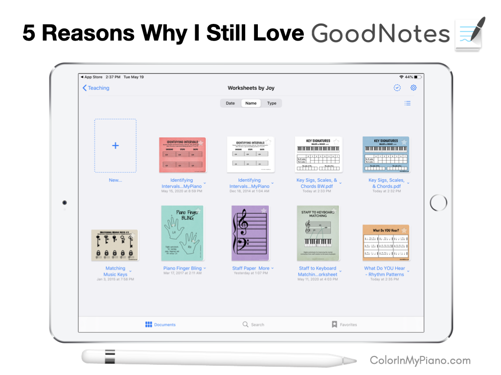 Goodnotes 5 for mac and ipad pro