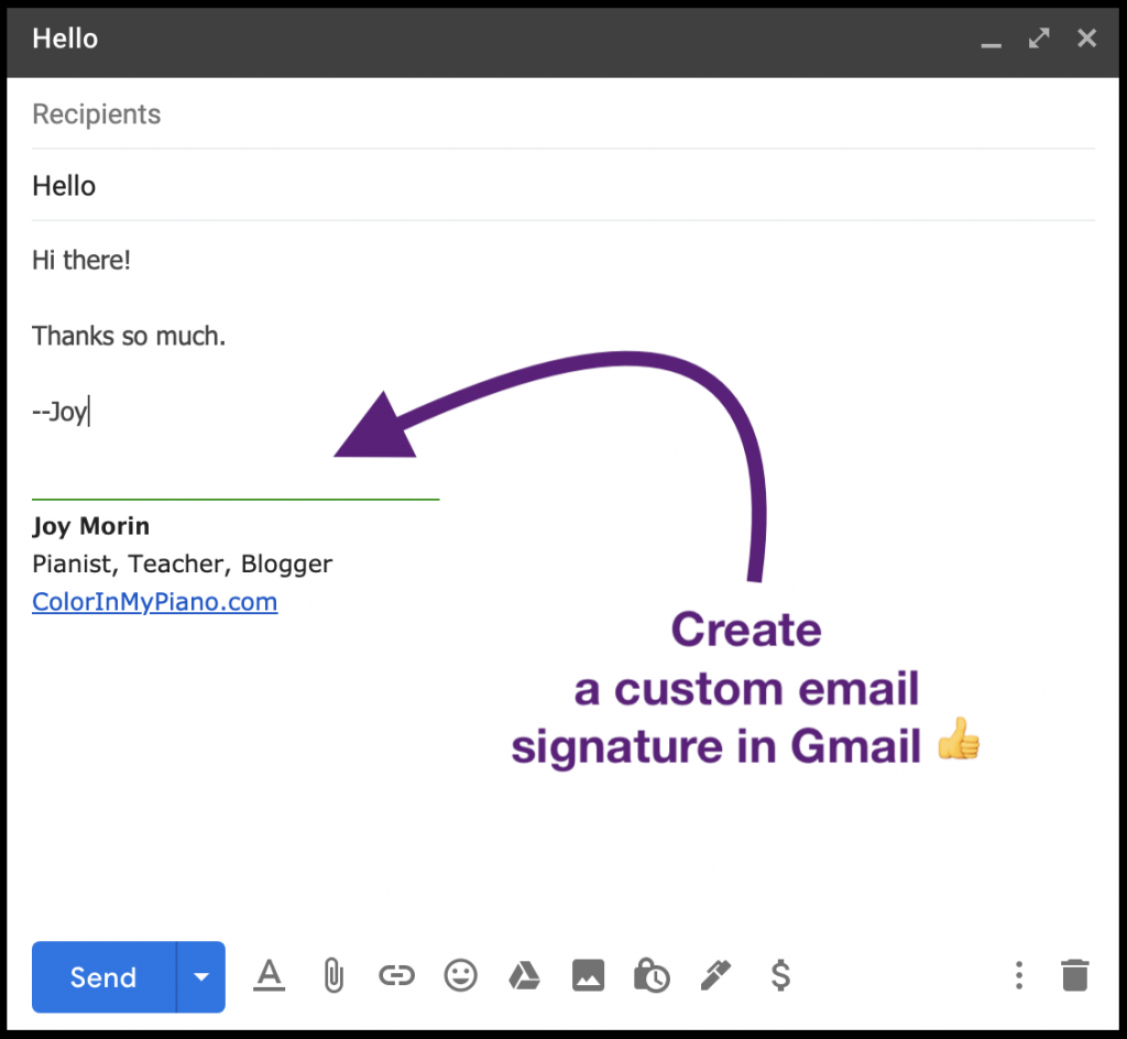 4 Tips For Using Gmail For Studio Emails Color In My Piano