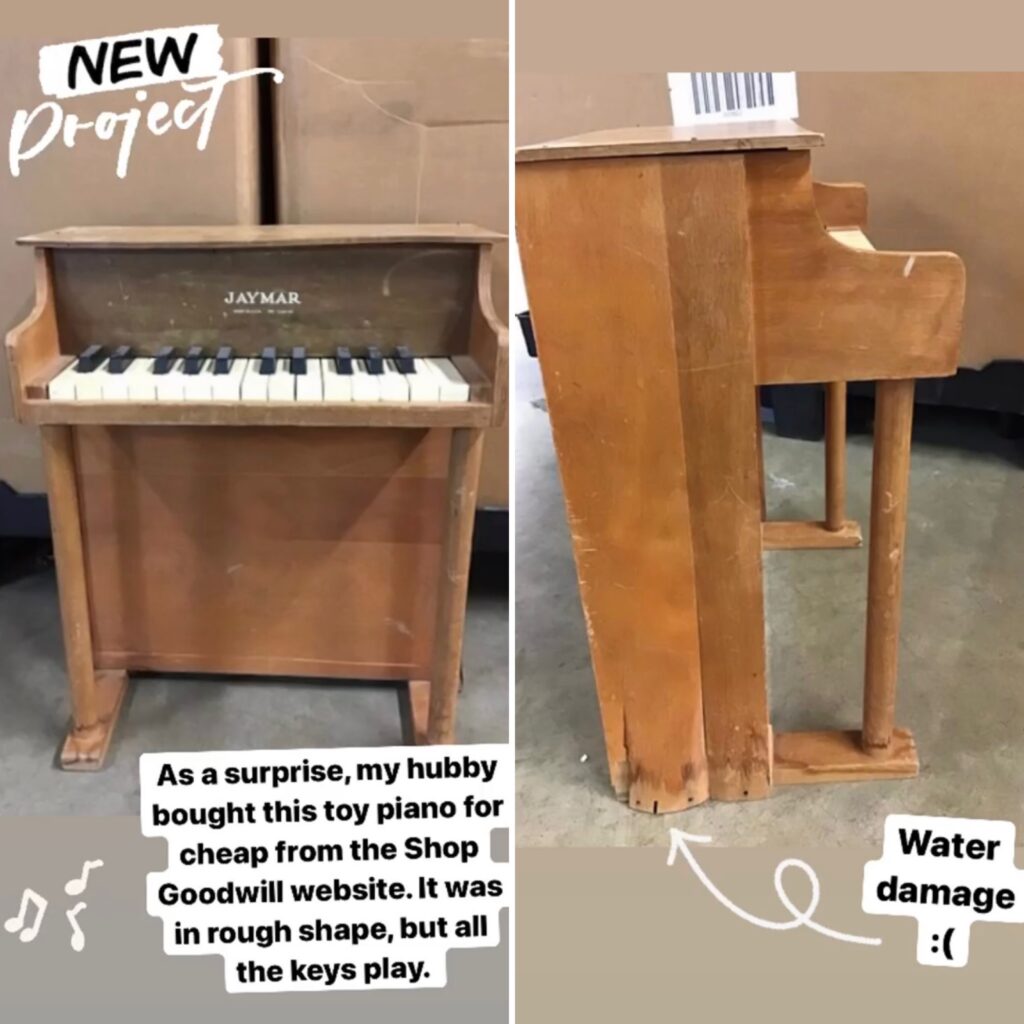 My Toy Piano Refurbishing Project