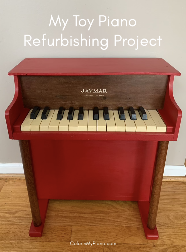 My Toy Piano Refurbishing Project