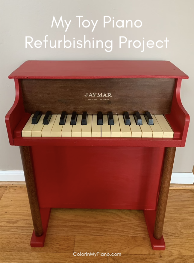 Jaymar toy piano replacement 2024 keys