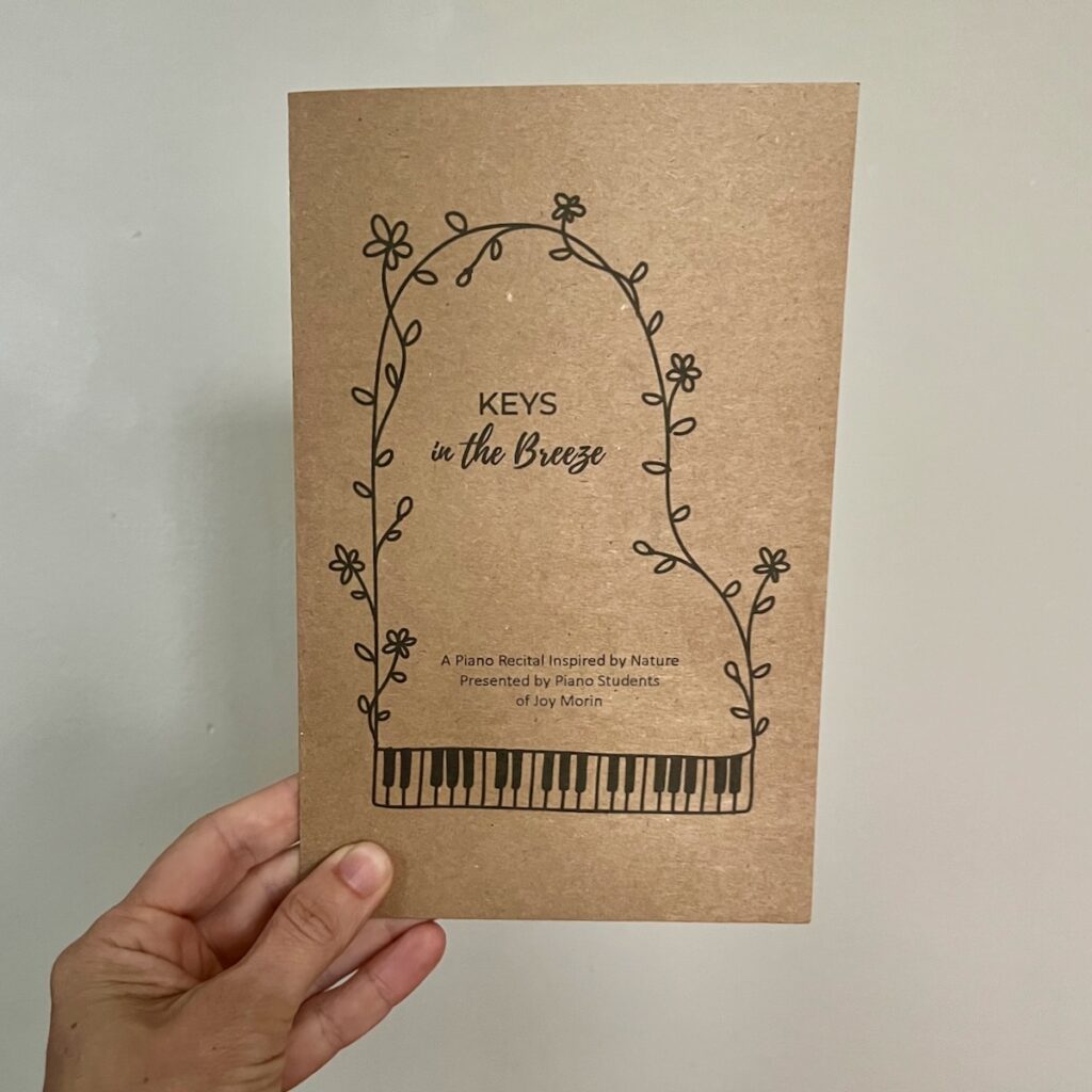 2023 Recital Program Book